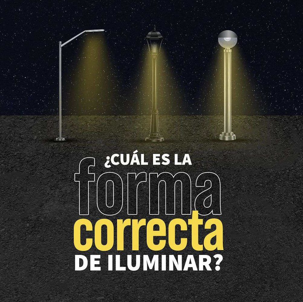 Forma correcta de iluminar