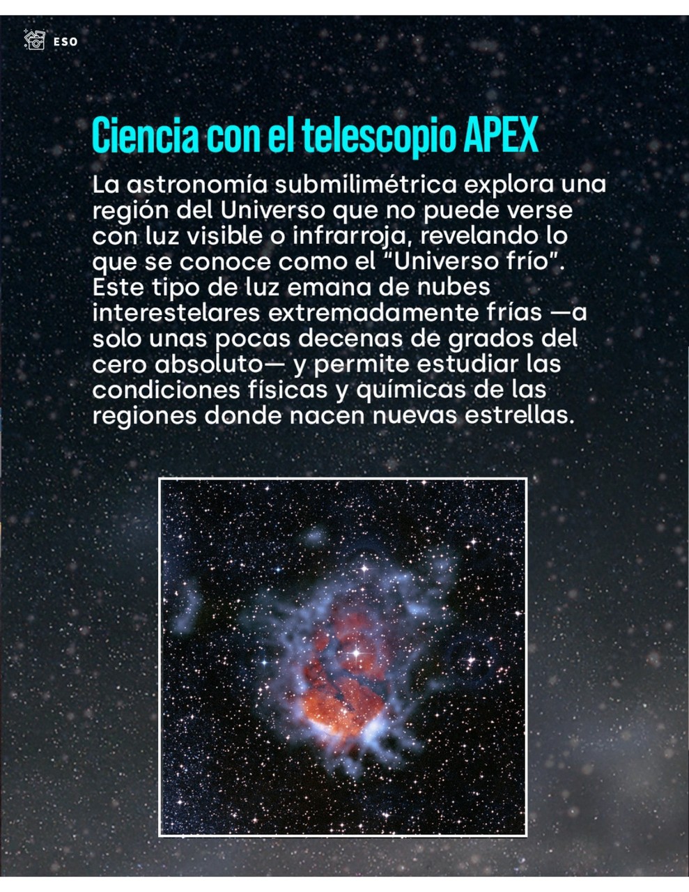 Ciencia con el Telescopio APEX
