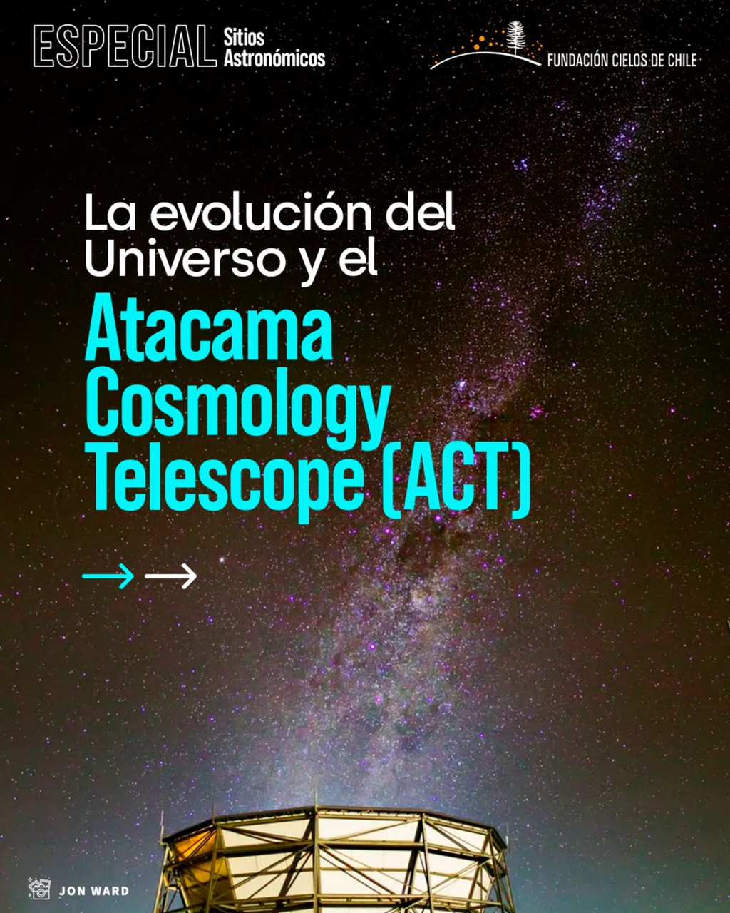 Atacama Cosmology Telescope (ACT): La Evolución del Universo