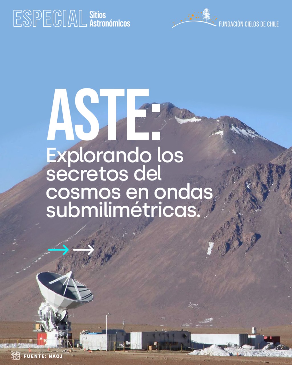 ASTE: Explorando los Secretos del Cosmos en Ondas Submilimétricas