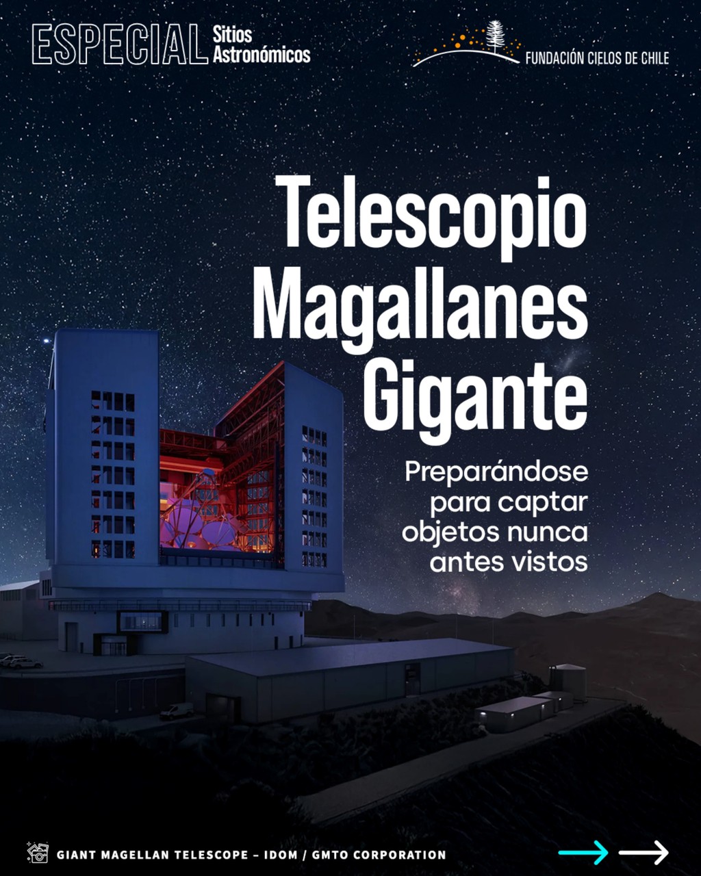 Telescopio Magallanes Gigante: Preparado para lo Nunca Antes Visto