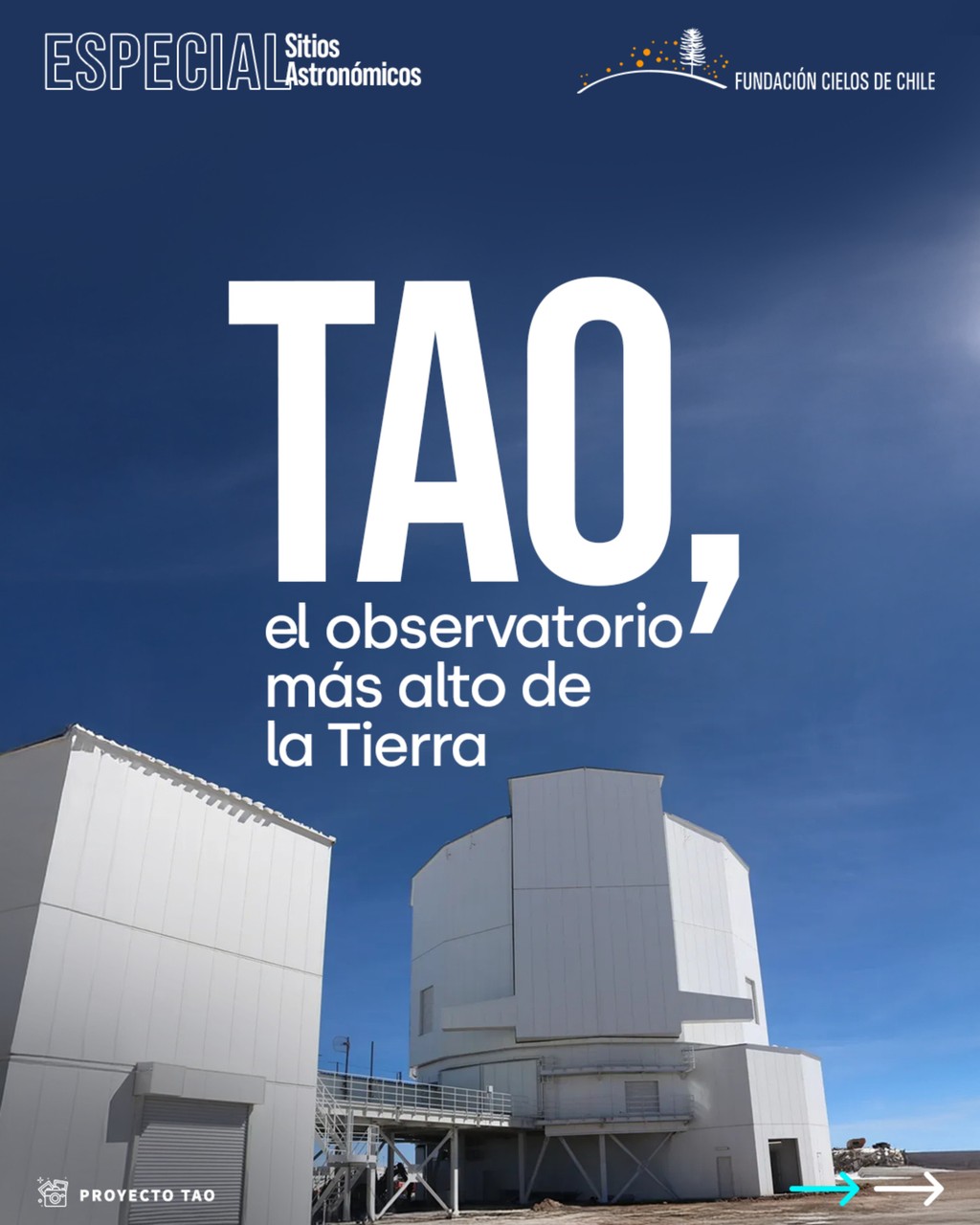TAO: El Observatorio más Alto de la Tierra