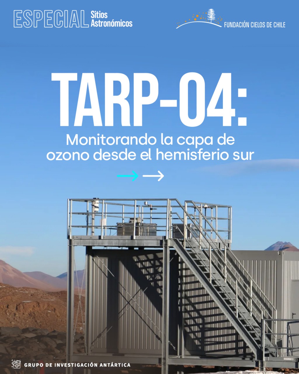 TARP-04: Monitoreando la Capa de Ozono desde el Hemisferio Sur